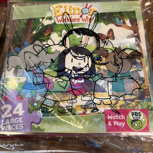 5/$20 Kids elanor wonders why and paw patrol puzzle BD - Picture 5 of 10
